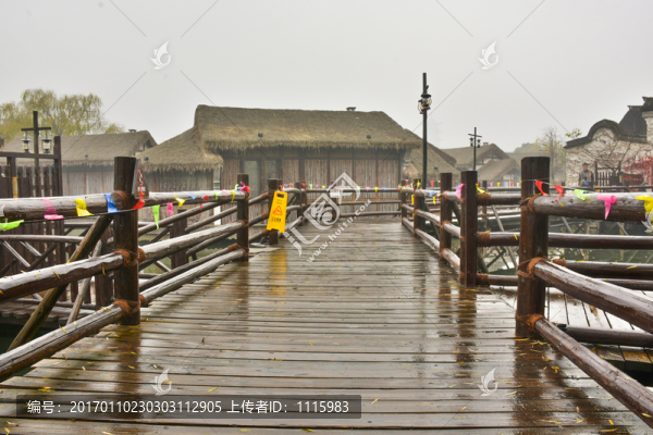 雨天烏鎮(zhèn)西柵