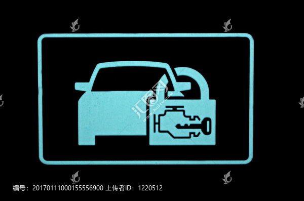 防盜汽車貼紙