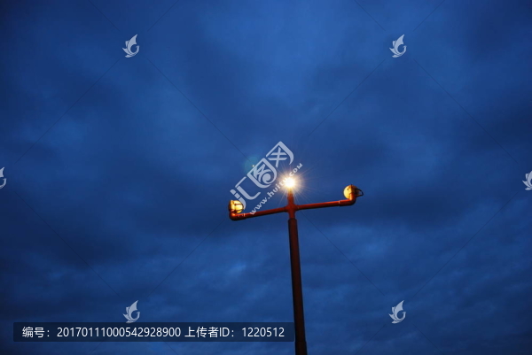 著陸燈。