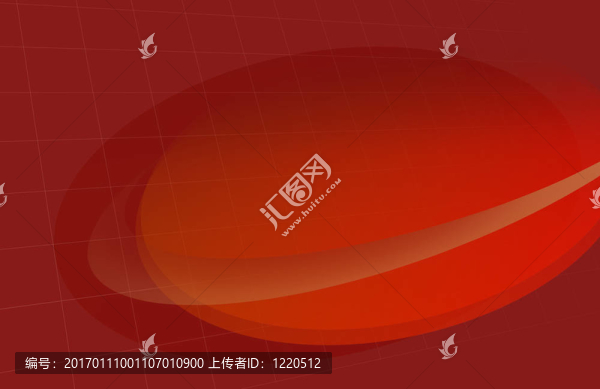 帶網(wǎng)格的紅色地球儀