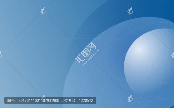 梯度的藍色地球