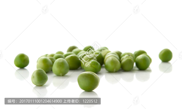 綠色的豌豆