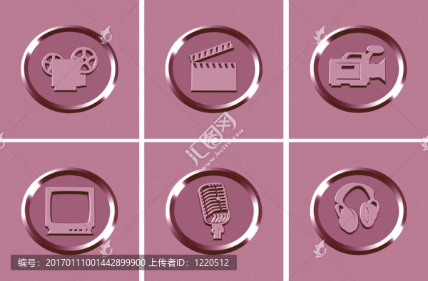 媒體圖標(biāo)集