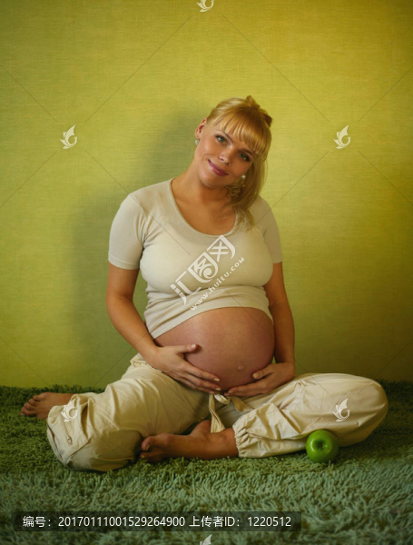 懷孕的女人