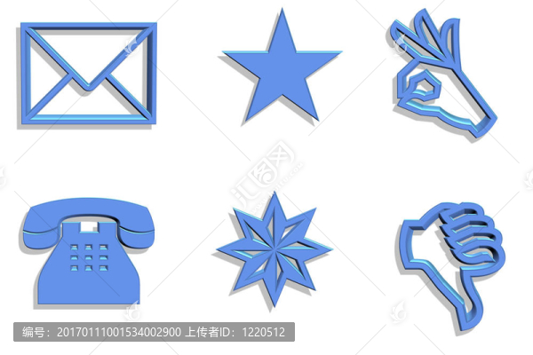 三維符號圖標(biāo)