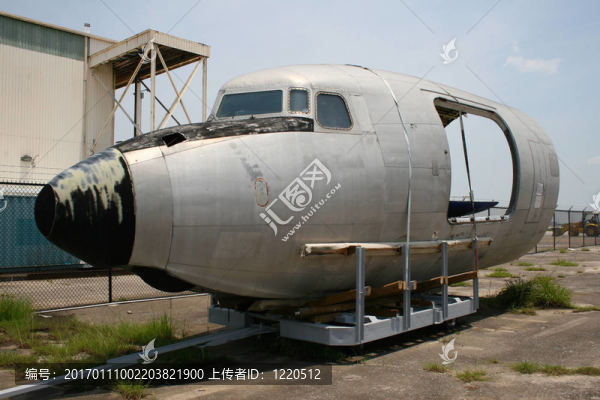 報廢飛機(jī)駕駛艙