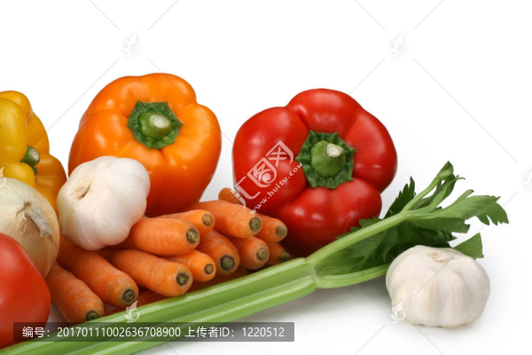 一些新鮮的蔬菜