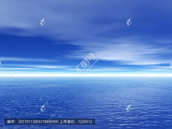 海洋和藍天