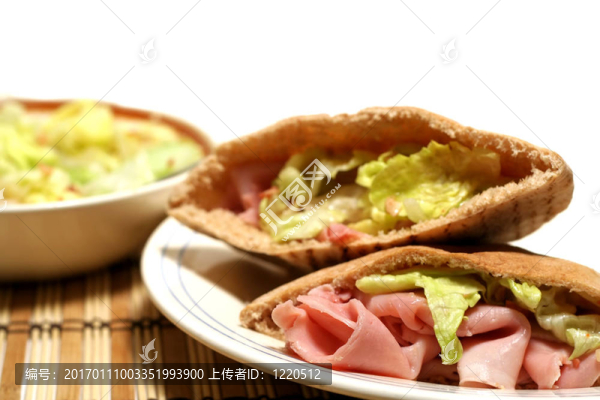 火腿面包