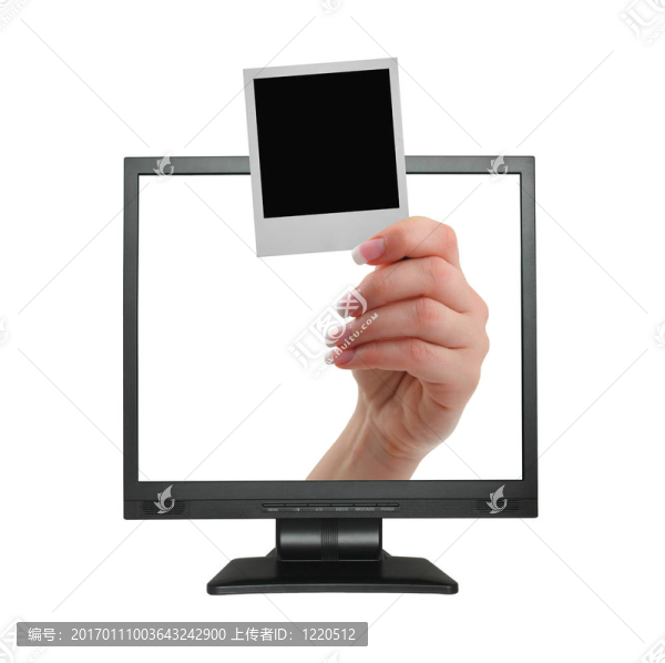 從液晶屏幕上出來的公告