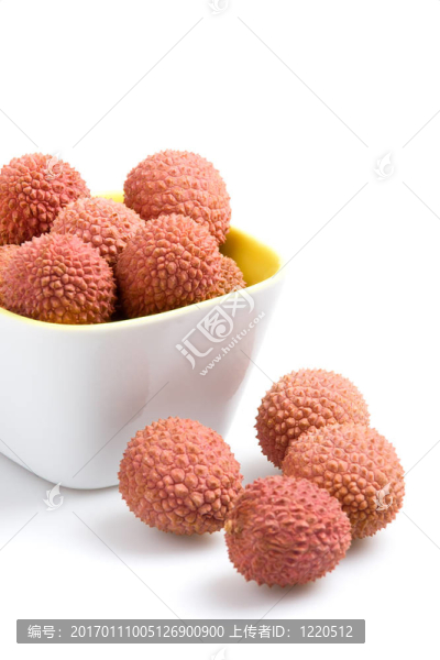 新鮮的荔枝