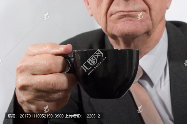 喝咖啡休息