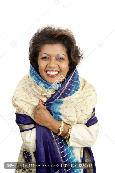 印度美女-微笑