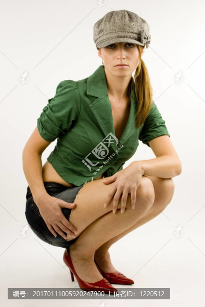年輕的女人