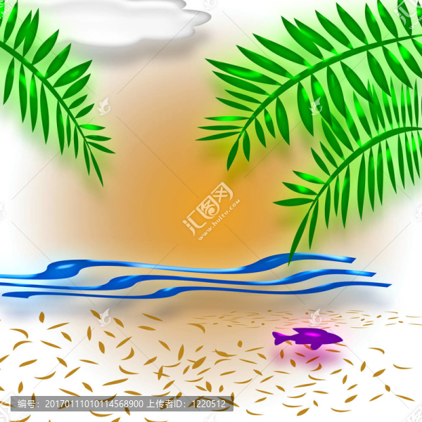 熱帶海灘度假