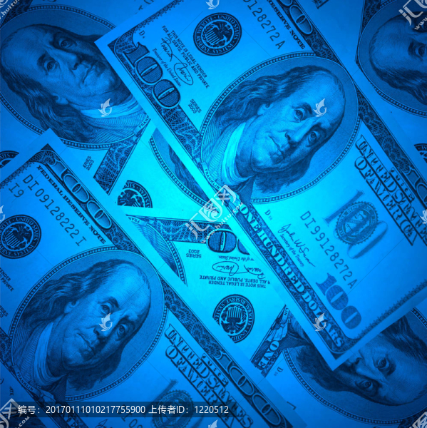 超大規(guī)模的美元背景
