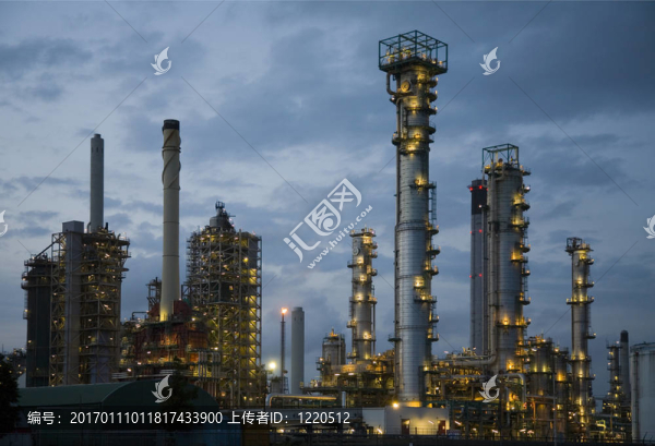 夜間煉油廠8