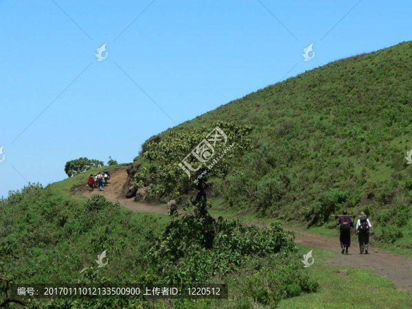 山間小道