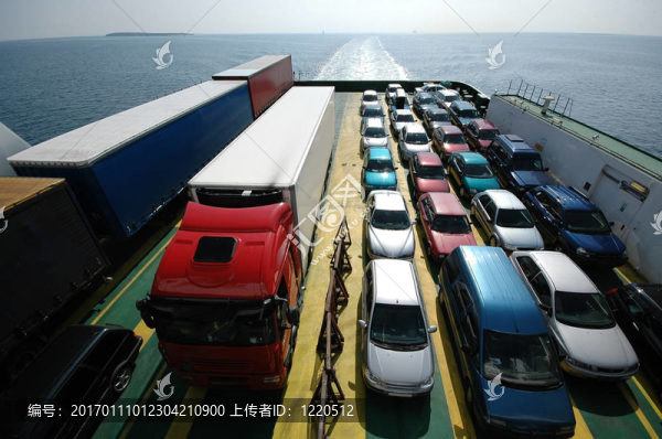 帆船的汽車