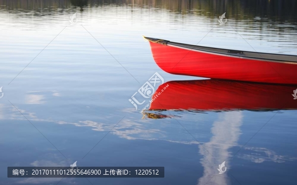 紅色的獨木舟