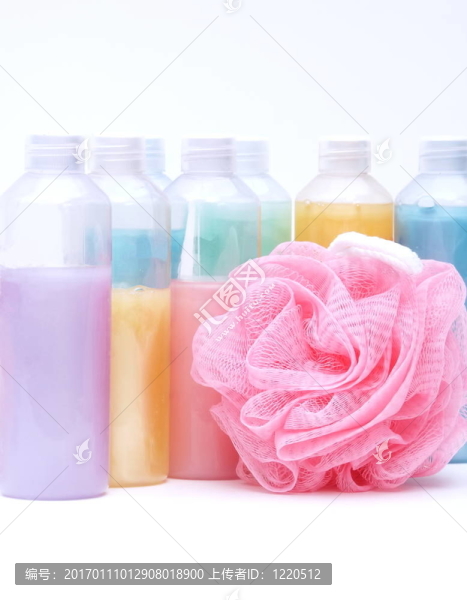 沐浴用品彩虹