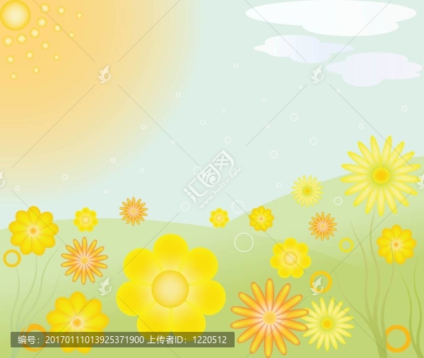 摘要花卉背景