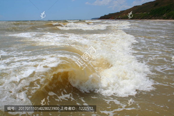 海邊的波浪