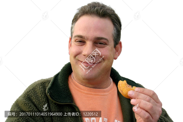 美味的炸圈餅分離