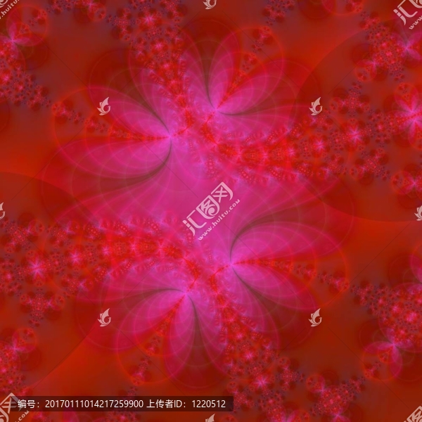 粉紅色的花