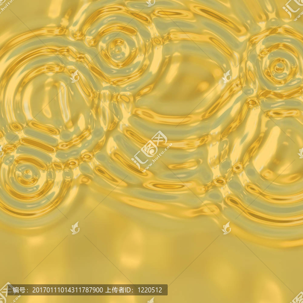 金色的漣漪