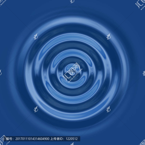 自上而下水波紋