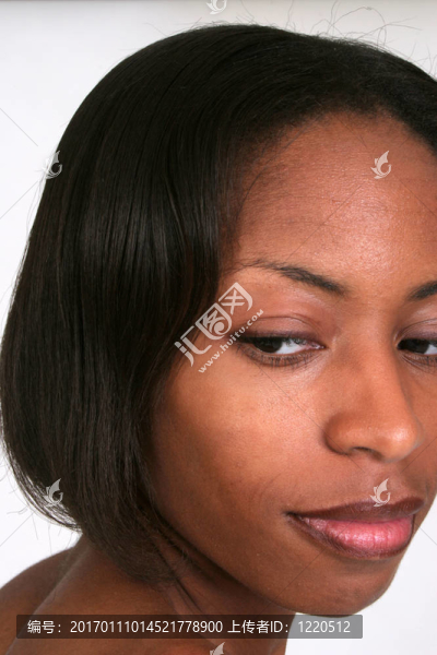 漂亮的African,American