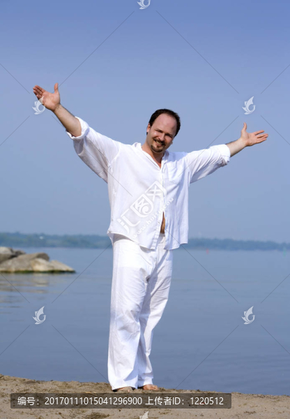 海灘上的人