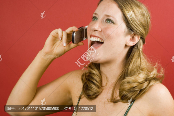 年輕的女人