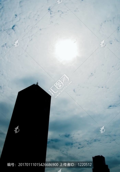 建筑物的輪廓