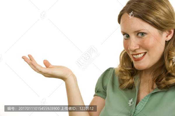 年輕的女人