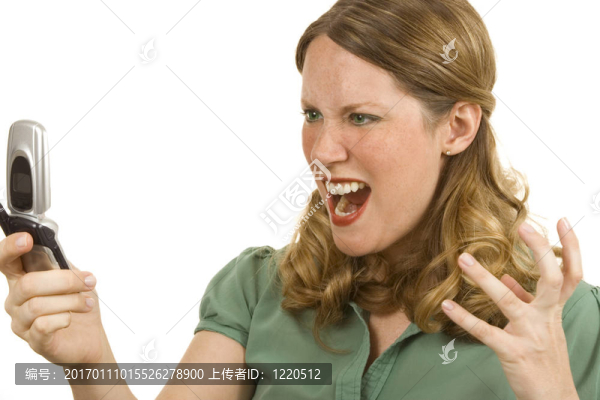 憤怒的女人