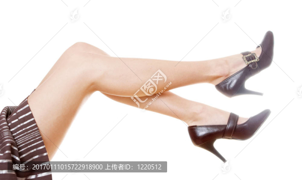 女人的美麗的腿