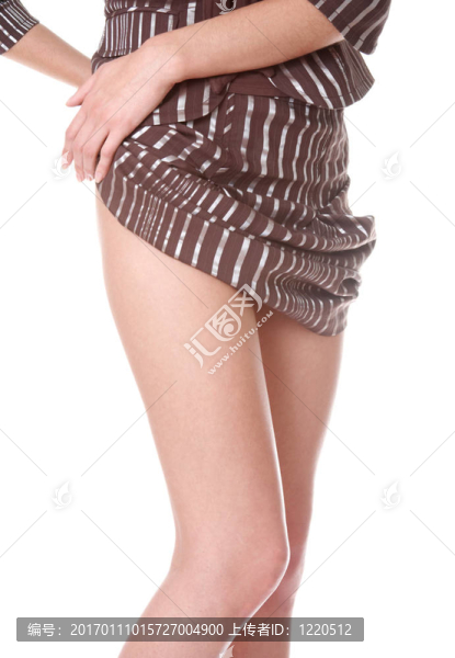女人的美麗的腿