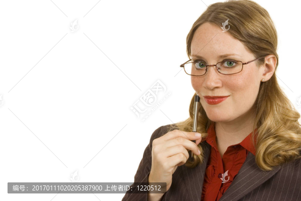 體貼的女商人