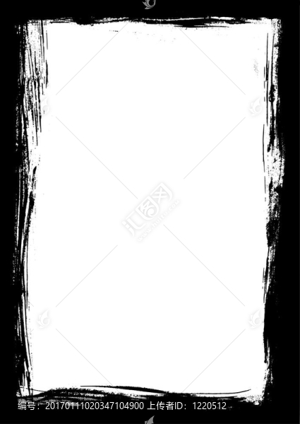 油漆黑色邊框