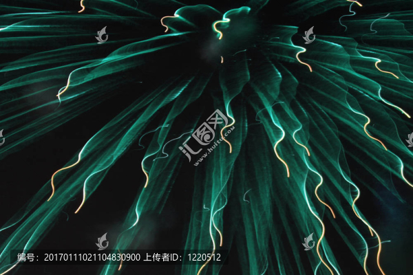 綠色的線