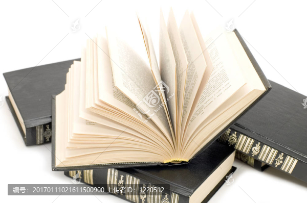 打開的書