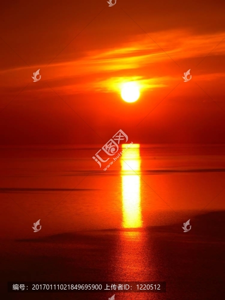 湖上的日出-匯圖網(wǎng) www.fosd68.com 湖上的日出
