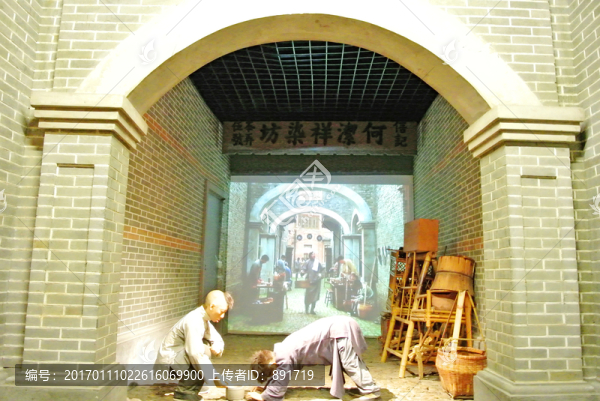 老上海石庫(kù)門(mén),歐式門(mén)窗門(mén)頭