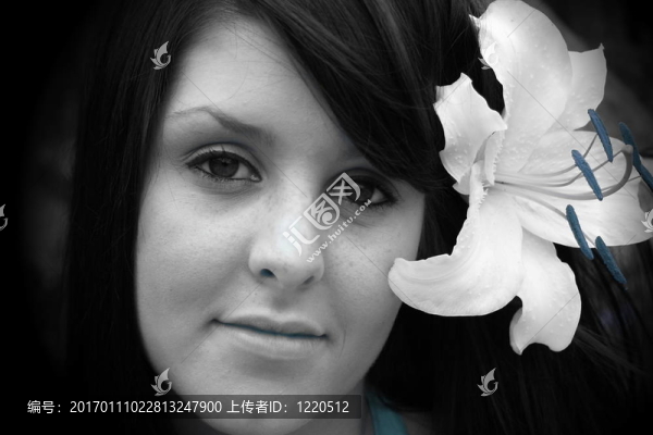 女性藝術(shù)肖像