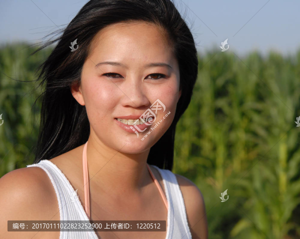迷人的Young,Woman