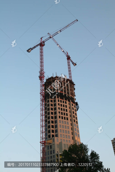 建筑在黎明