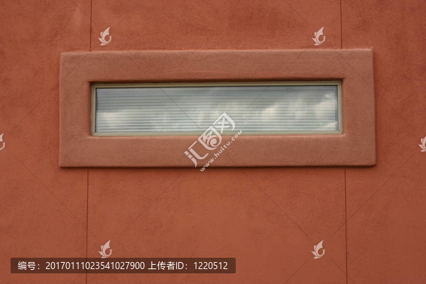 橙色的墻