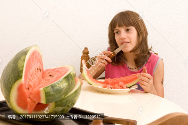 吃西瓜
